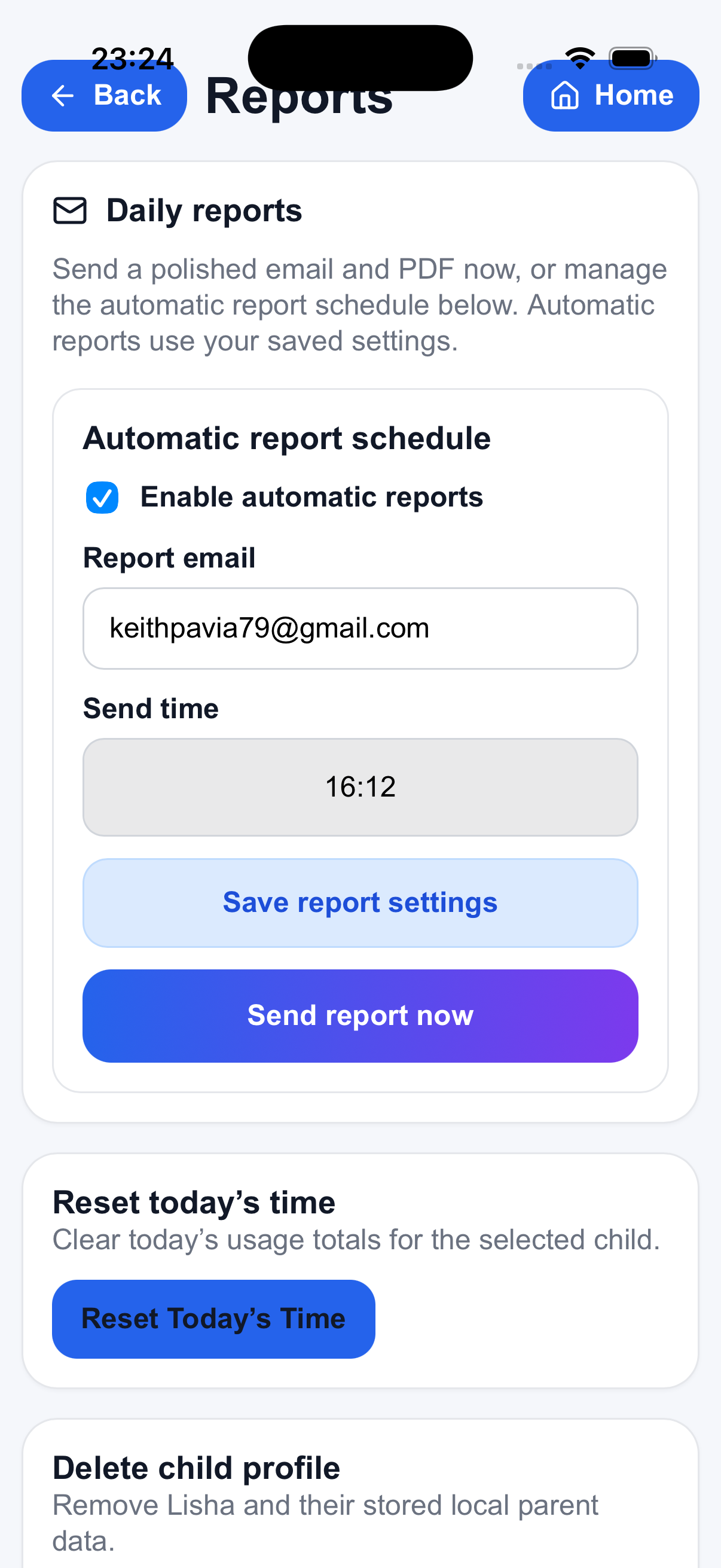 Parent App screenshot 5